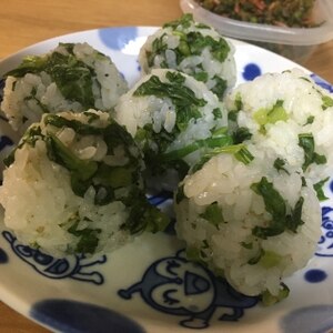 大根葉の混ぜご飯